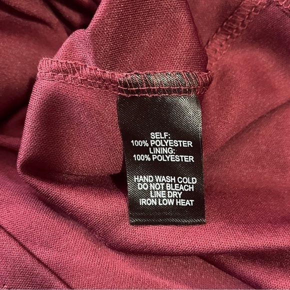 NWT Lulus Awaken My Love Burgundy Lace Maxi Dress sz S - Picture 6 of 14